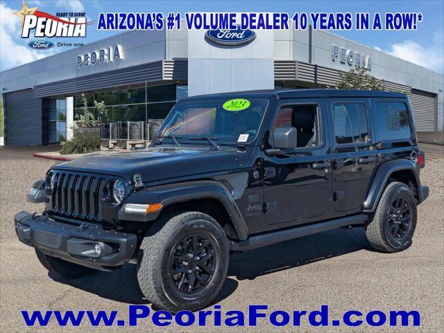 used 2023 Jeep Wrangler car, priced at $39,995