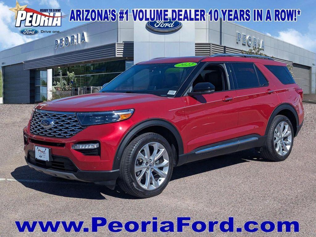 used 2022 Ford Explorer car, priced at $37,479
