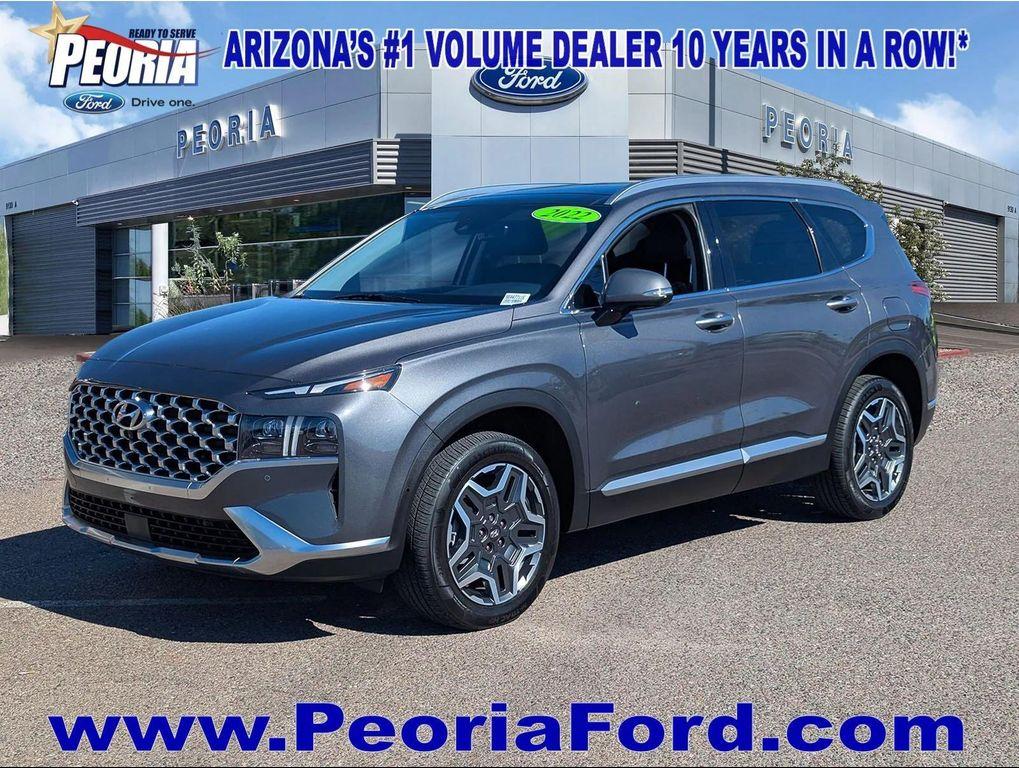 used 2022 Hyundai Santa Fe car, priced at $24,995