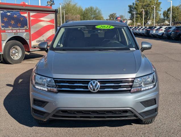 used 2021 Volkswagen Tiguan car, priced at $17,895