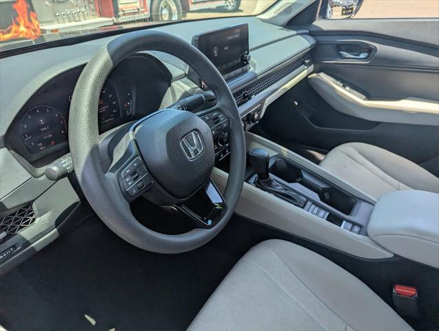 used 2025 Honda Accord car, priced at $28,651