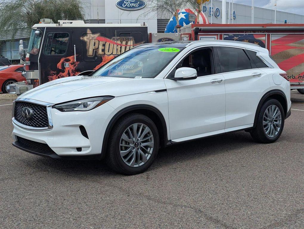used 2024 INFINITI QX50 car, priced at $27,328