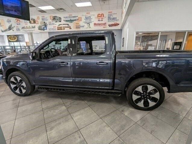 new 2022 Ford F-150 Lightning car, priced at $83,874