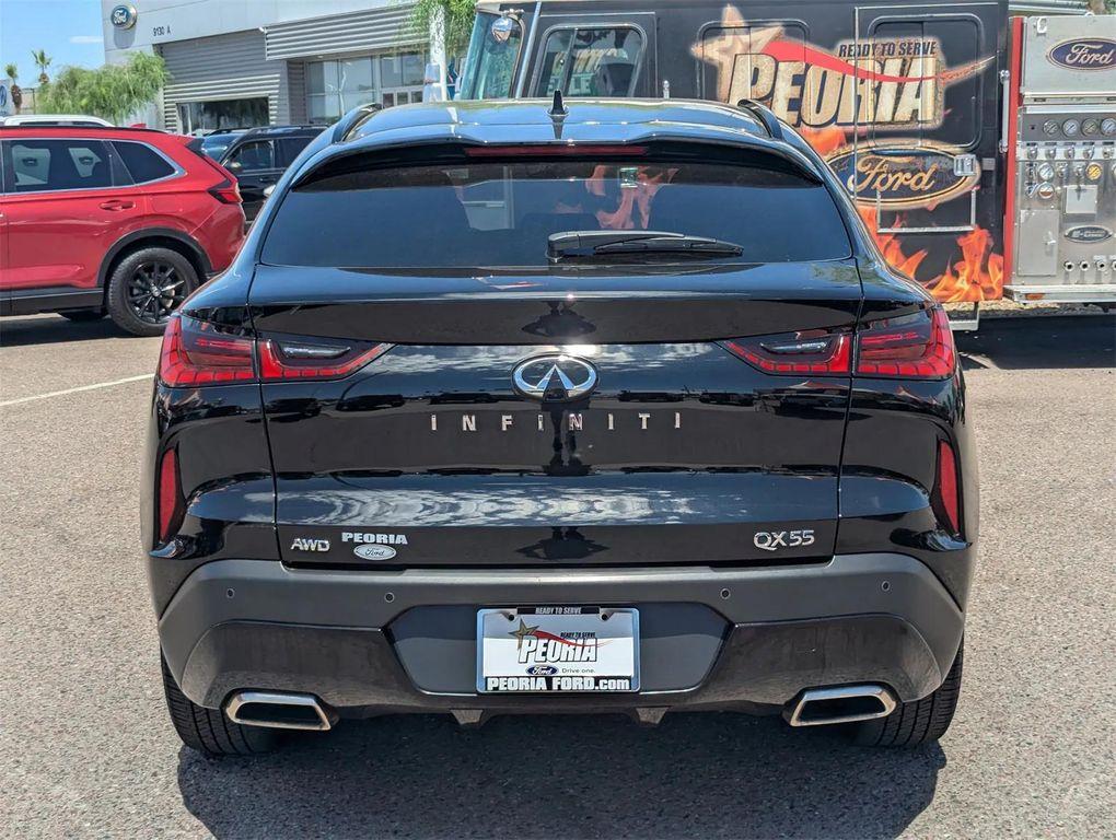 used 2024 INFINITI QX55 car, priced at $39,381