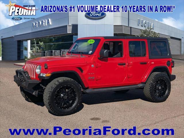 used 2019 Jeep Wrangler Unlimited car, priced at $25,495