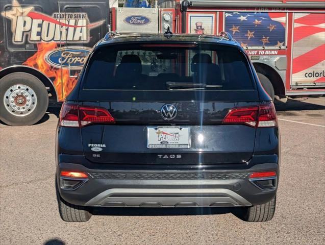 used 2023 Volkswagen Taos car, priced at $21,488