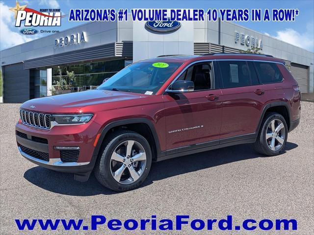 used 2021 Jeep Grand Cherokee L car, priced at $29,381