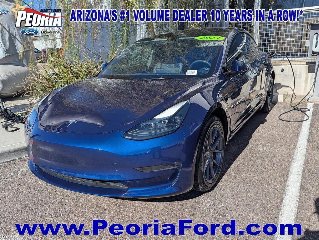 used 2023 Tesla Model 3 car, priced at $24,373