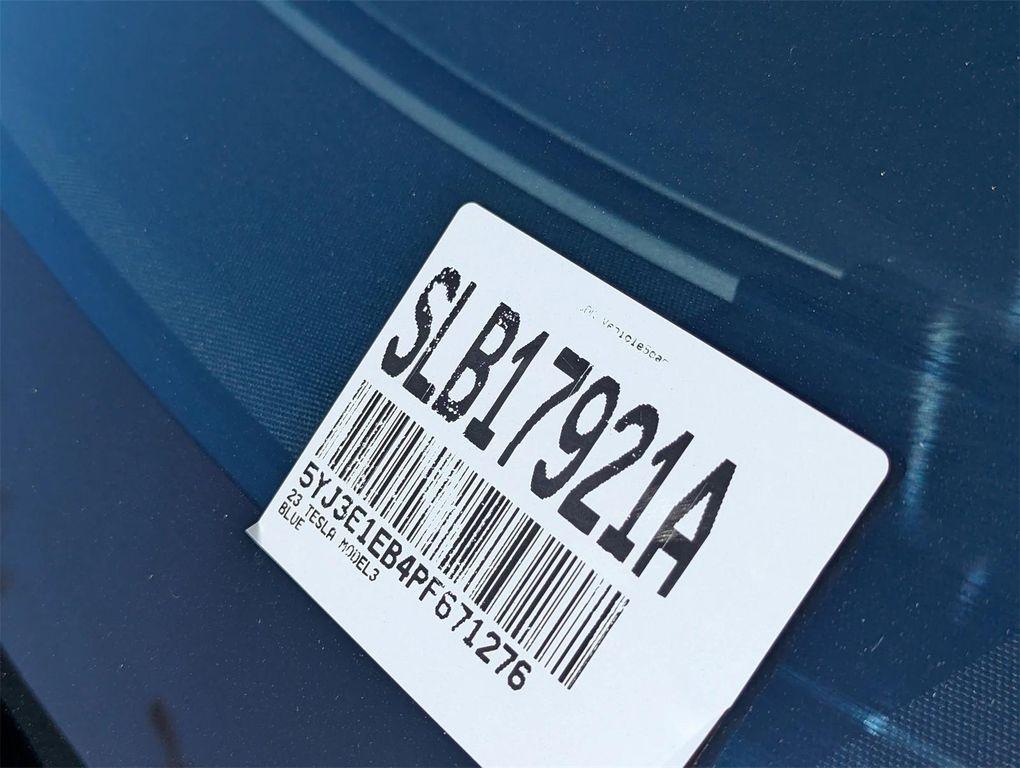 used 2023 Tesla Model 3 car, priced at $24,373