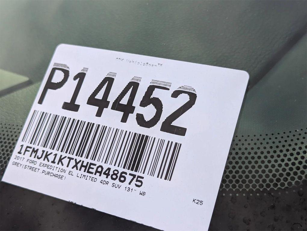 used 2017 Ford Expedition EL car, priced at $18,888