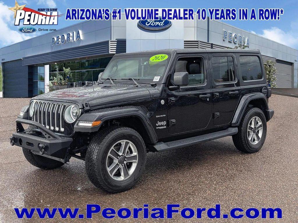 used 2020 Jeep Wrangler Unlimited car, priced at $24,595