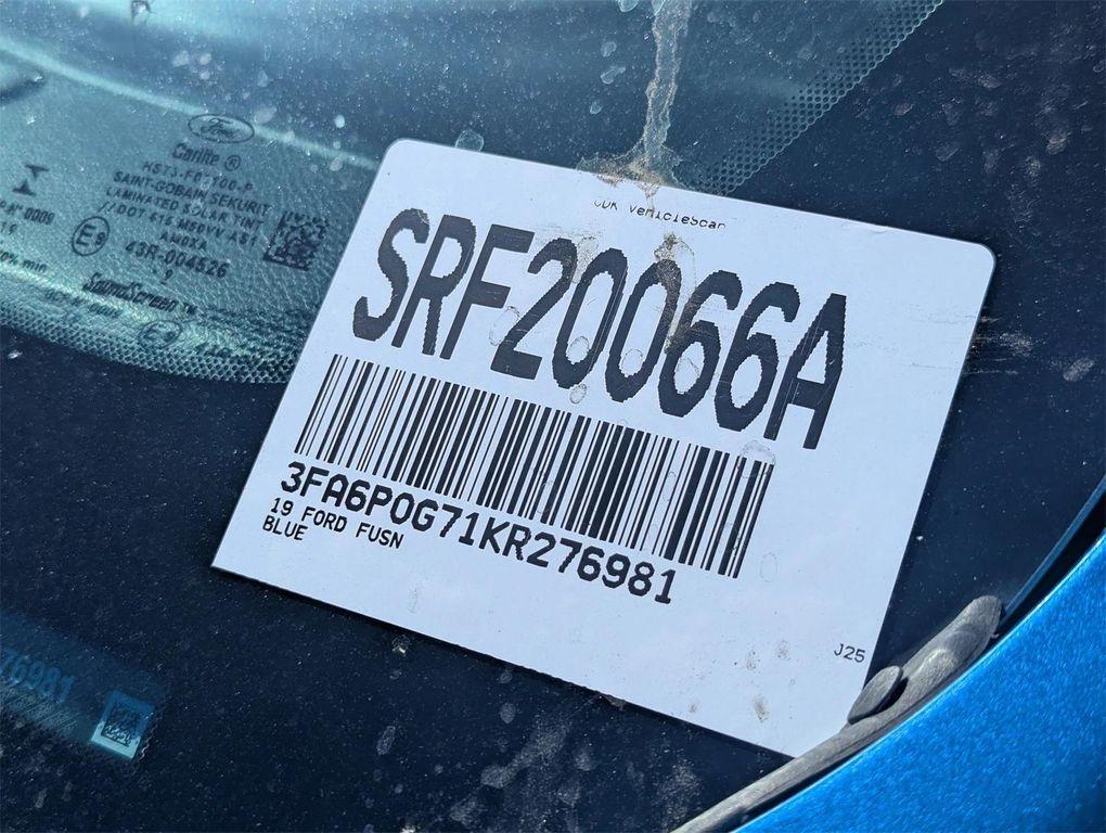 used 2019 Ford Fusion car, priced at $13,997