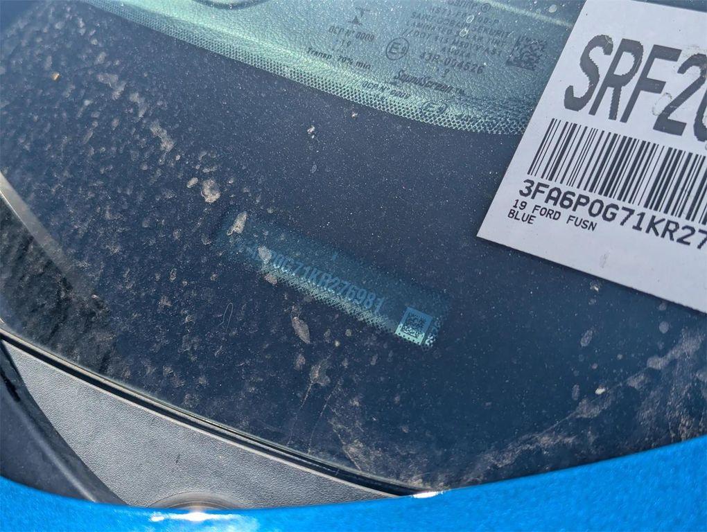 used 2019 Ford Fusion car, priced at $13,997