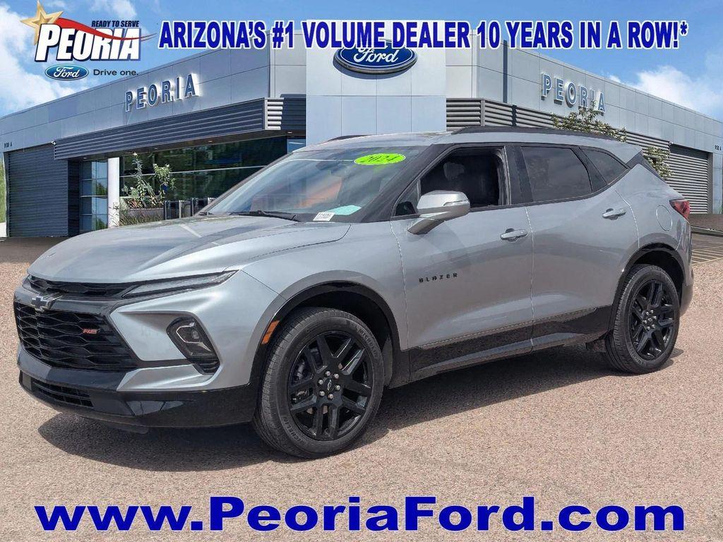 used 2024 Chevrolet Blazer car, priced at $32,651