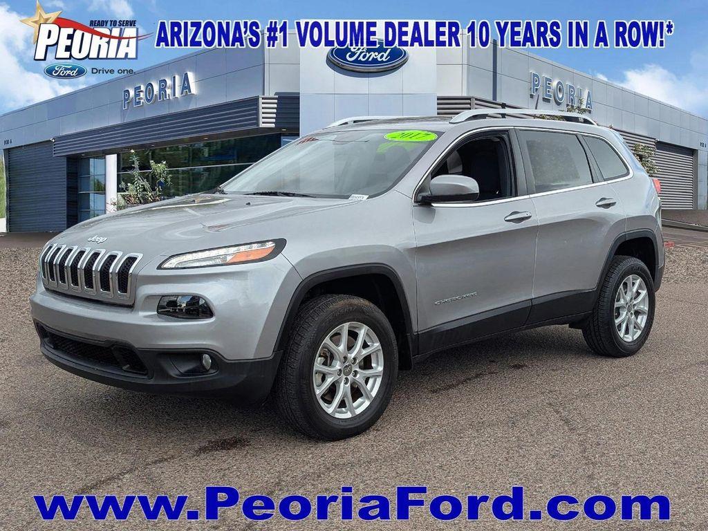 used 2017 Jeep Cherokee car, priced at $10,569