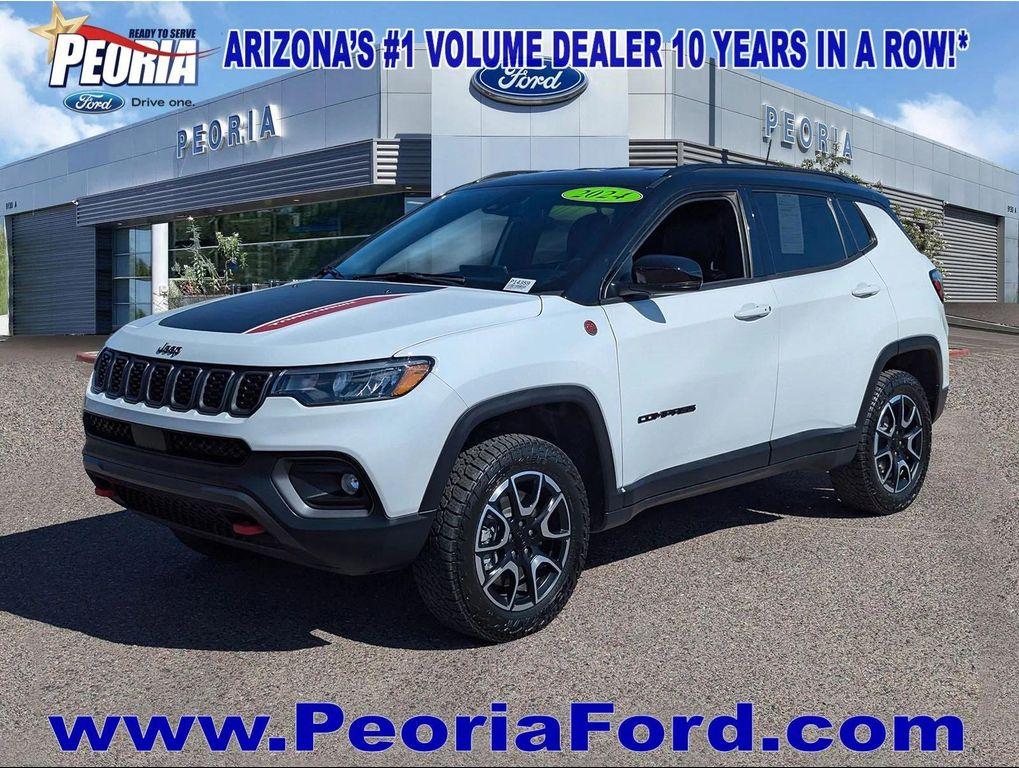 used 2024 Jeep Compass car, priced at $25,965