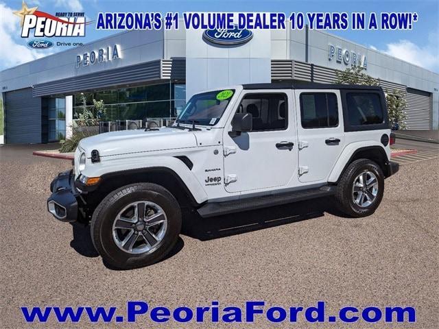 used 2021 Jeep Wrangler Unlimited car, priced at $29,999