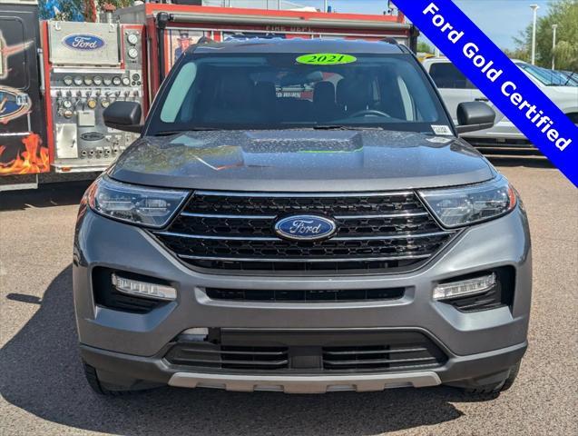 used 2021 Ford Explorer car, priced at $31,995