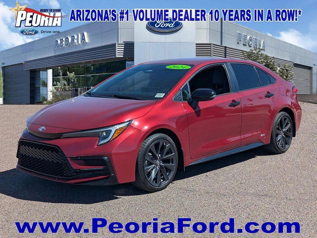 used 2024 Toyota Corolla Hybrid car, priced at $22,975