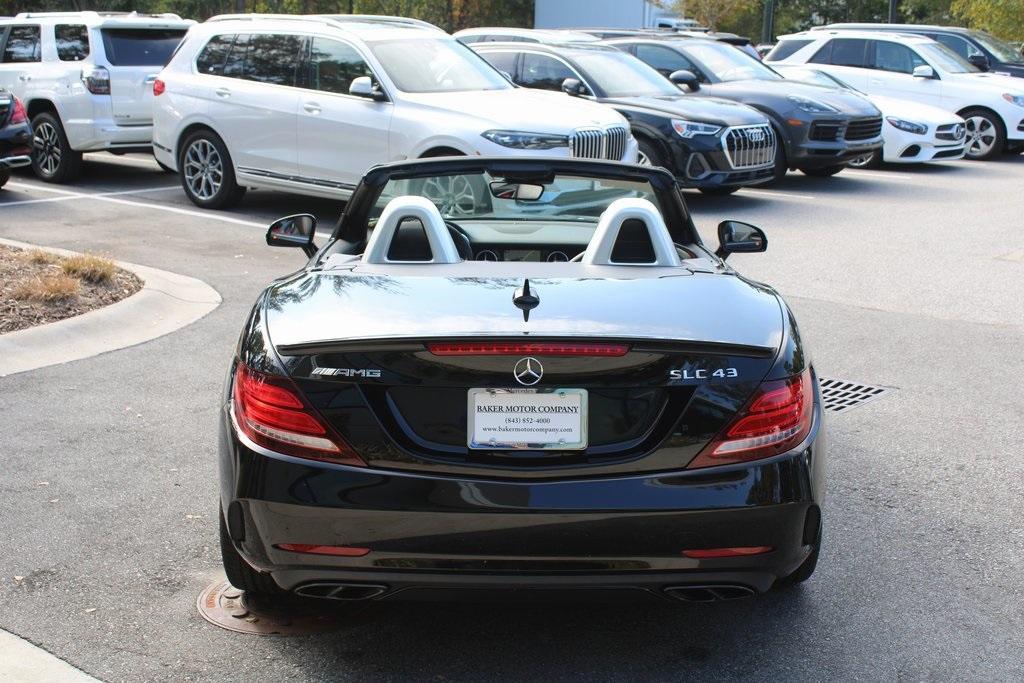 used 2020 Mercedes-Benz AMG SLC 43 car, priced at $47,988