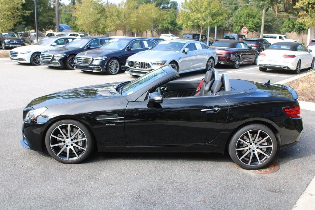 used 2020 Mercedes-Benz AMG SLC 43 car, priced at $47,988