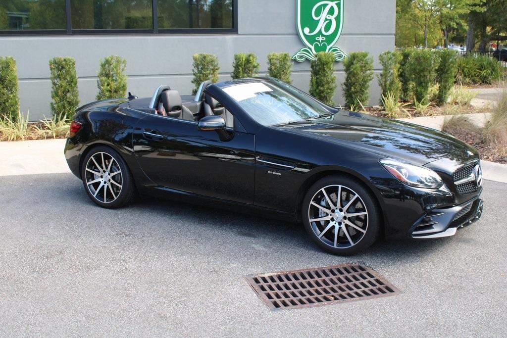 used 2020 Mercedes-Benz AMG SLC 43 car, priced at $47,988