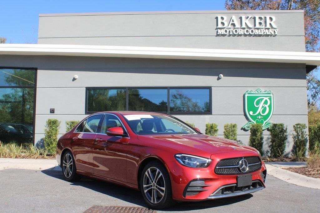 used 2021 Mercedes-Benz E-Class car, priced at $40,988