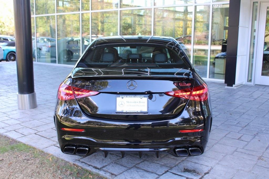 new 2025 Mercedes-Benz AMG C 63 car, priced at $95,750