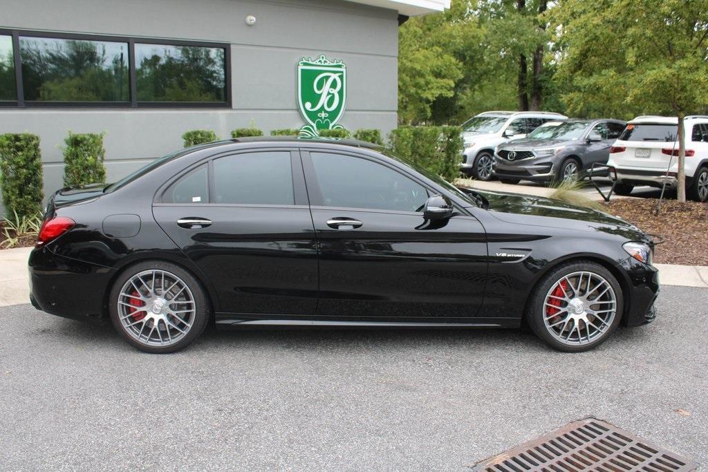 used 2021 Mercedes-Benz AMG C 63 car, priced at $71,988