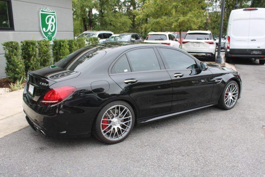 used 2021 Mercedes-Benz AMG C 63 car, priced at $71,988