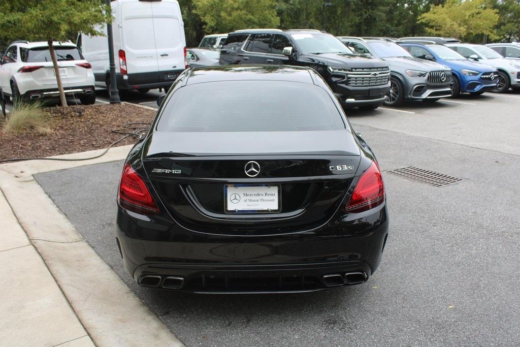 used 2021 Mercedes-Benz AMG C 63 car, priced at $71,988