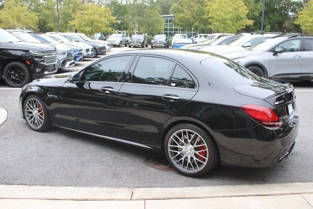 used 2021 Mercedes-Benz AMG C 63 car, priced at $71,988