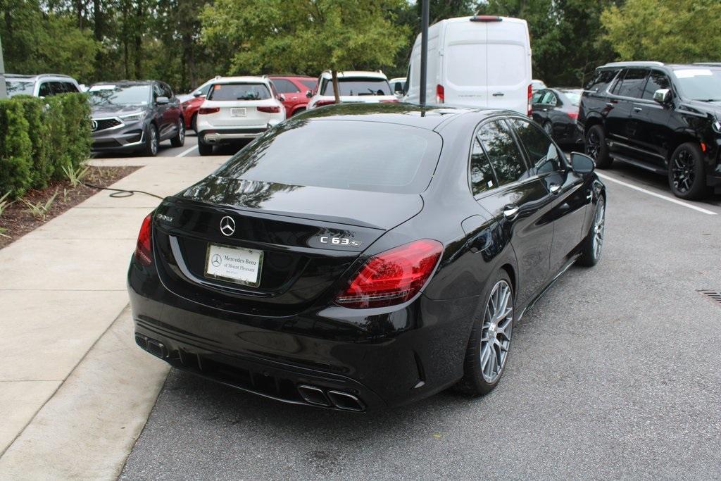 used 2021 Mercedes-Benz AMG C 63 car, priced at $71,988
