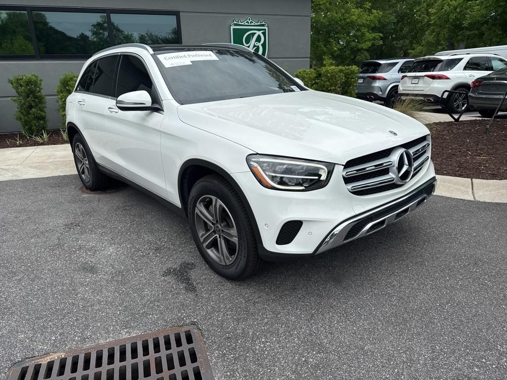 used 2021 Mercedes-Benz GLC 300 car, priced at $34,988