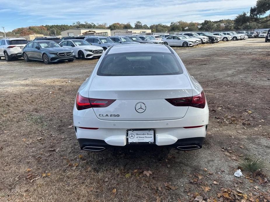 new 2025 Mercedes-Benz CLA 250 car, priced at $49,945