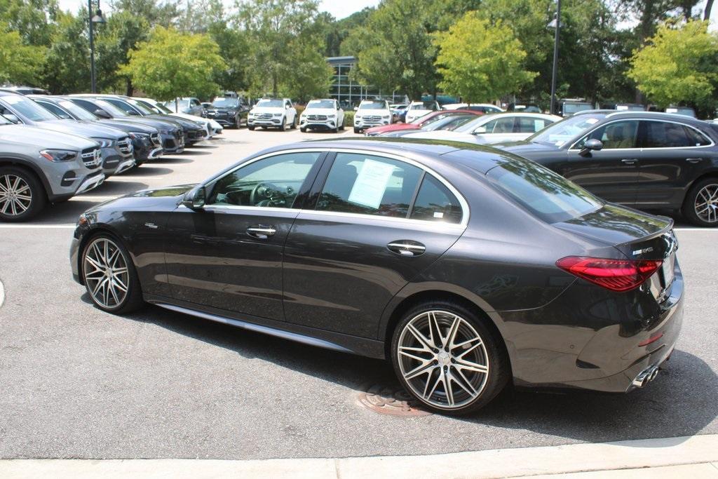 used 2024 Mercedes-Benz AMG C 43 car, priced at $65,588