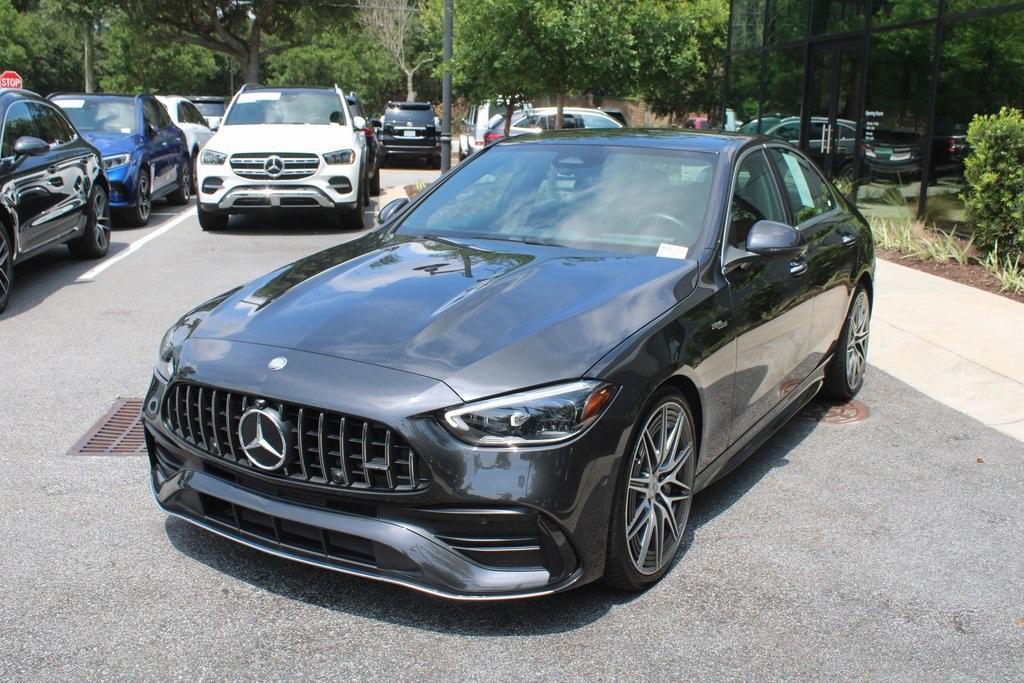 used 2024 Mercedes-Benz AMG C 43 car, priced at $65,588