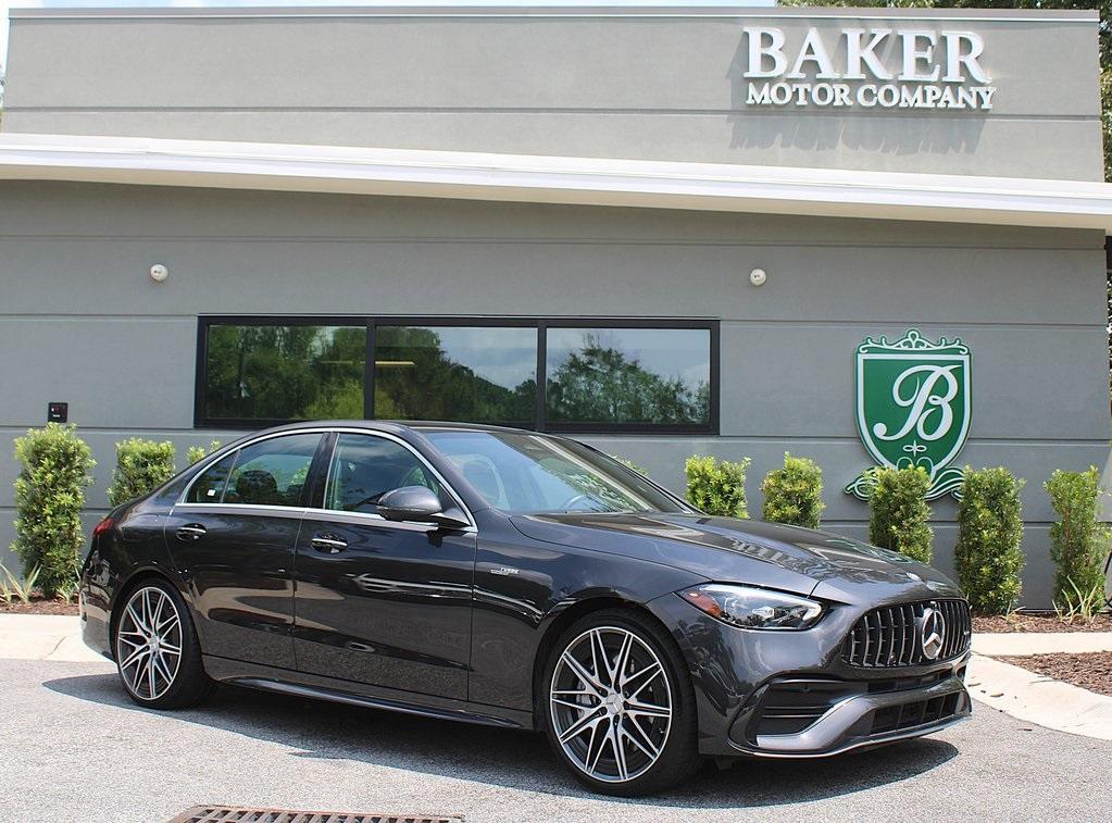 used 2024 Mercedes-Benz AMG C 43 car, priced at $65,588