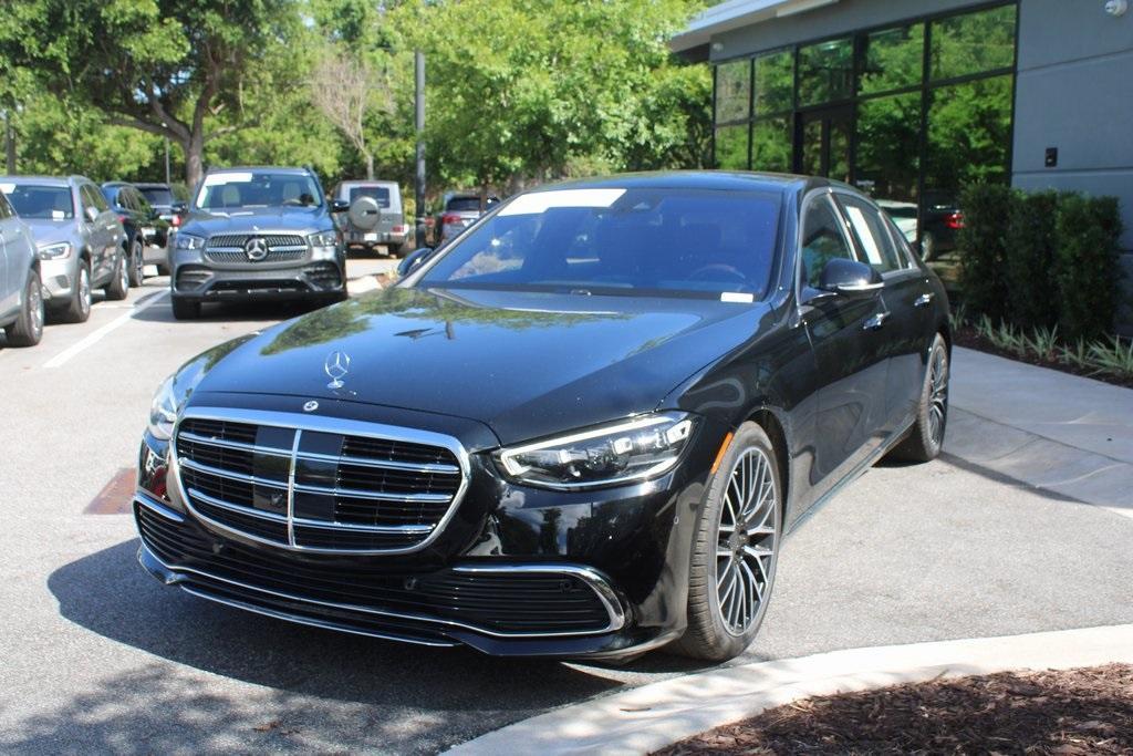 used 2021 Mercedes-Benz S-Class car, priced at $69,988