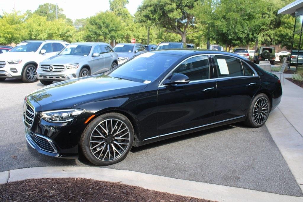 used 2021 Mercedes-Benz S-Class car, priced at $69,988