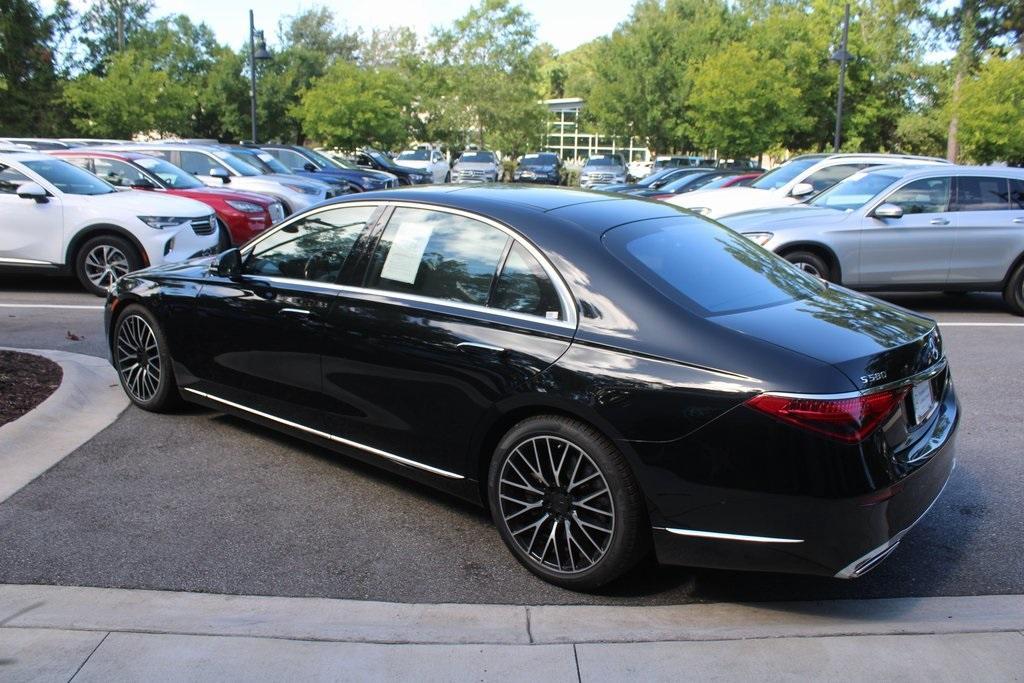 used 2021 Mercedes-Benz S-Class car, priced at $69,988