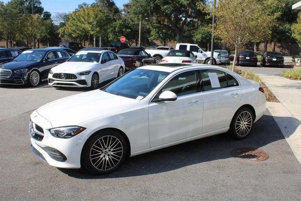 used 2024 Mercedes-Benz C-Class car, priced at $48,821