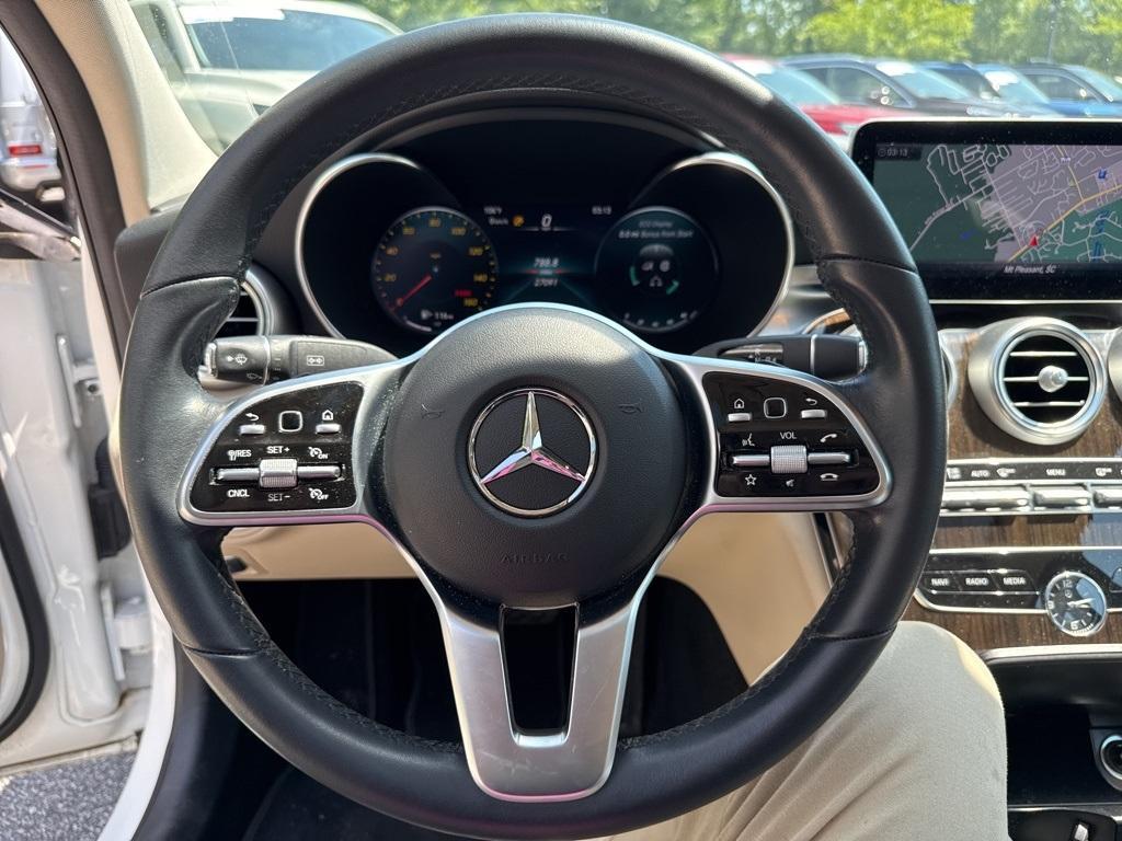 used 2021 Mercedes-Benz C-Class car, priced at $31,988