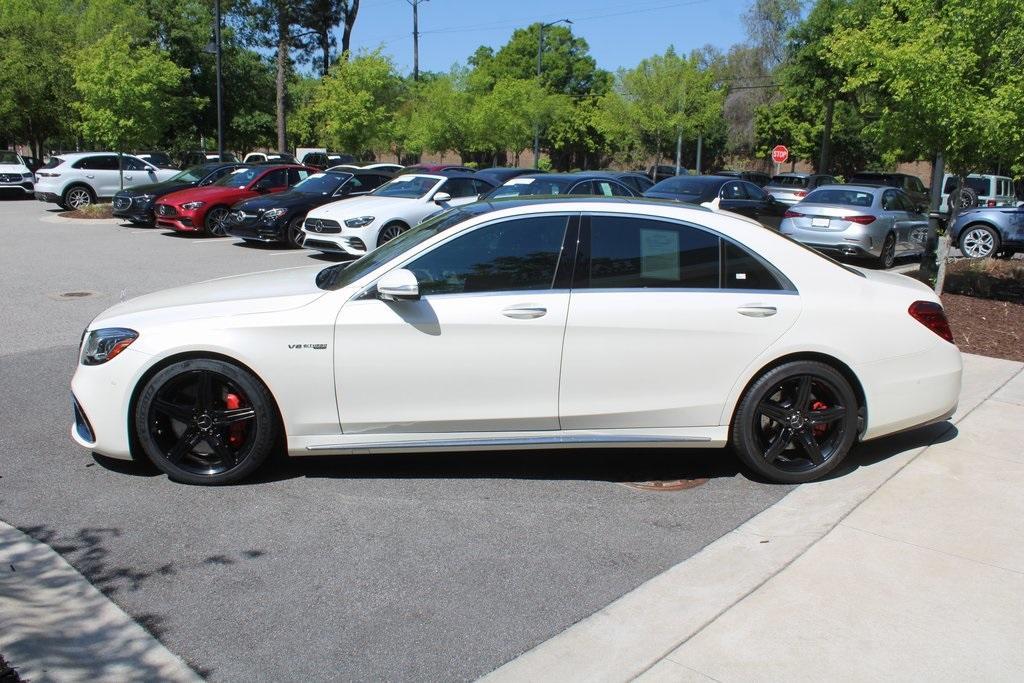 used 2020 Mercedes-Benz AMG S 63 car, priced at $72,988