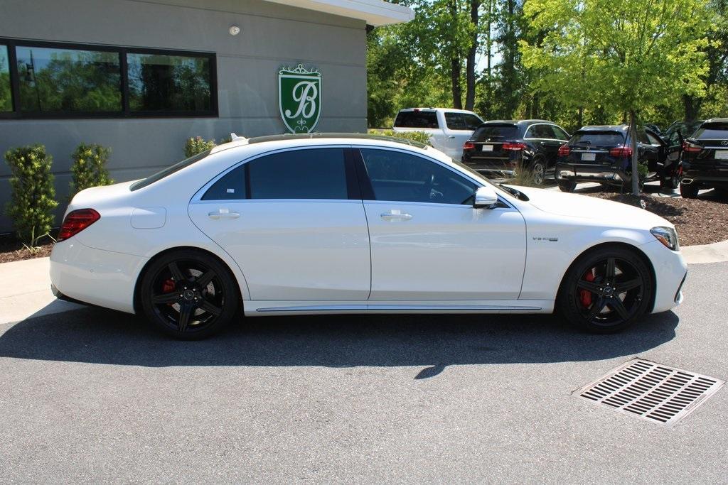 used 2020 Mercedes-Benz AMG S 63 car, priced at $72,988