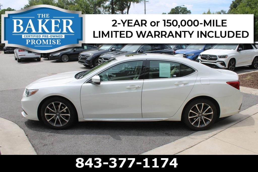 used 2018 Acura TLX car, priced at $21,991