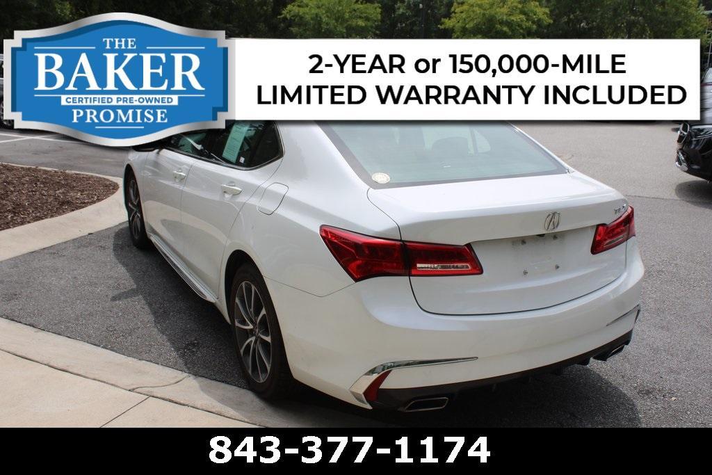 used 2018 Acura TLX car, priced at $21,991