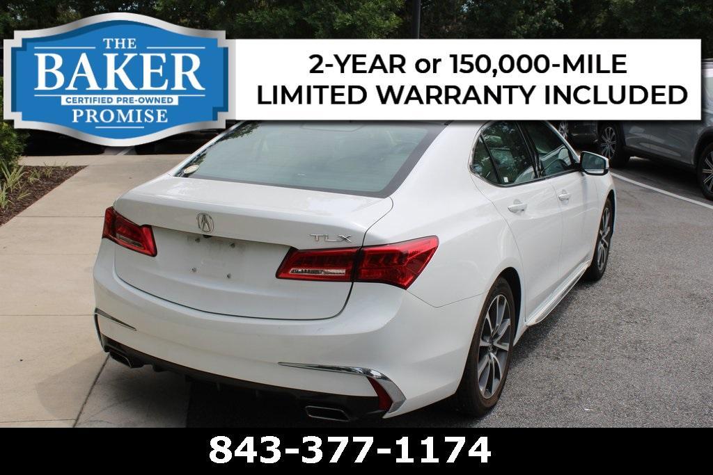 used 2018 Acura TLX car, priced at $21,991