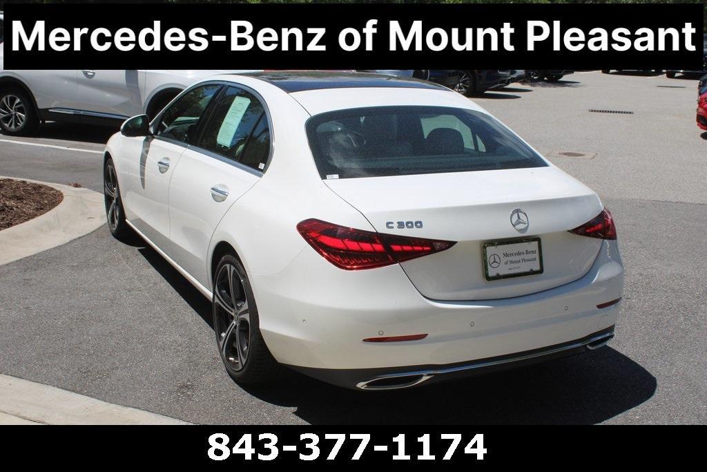 used 2022 Mercedes-Benz C-Class car, priced at $39,191