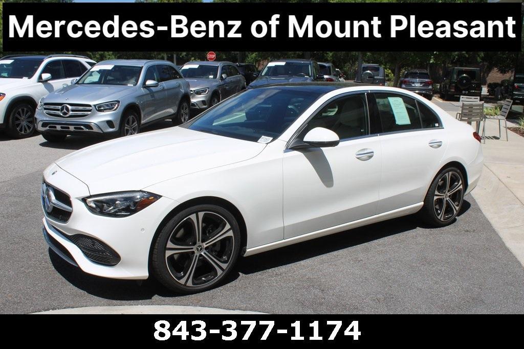 used 2022 Mercedes-Benz C-Class car, priced at $39,191